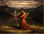 Louis Janmot Poem of the Soul Reality oil on canvas